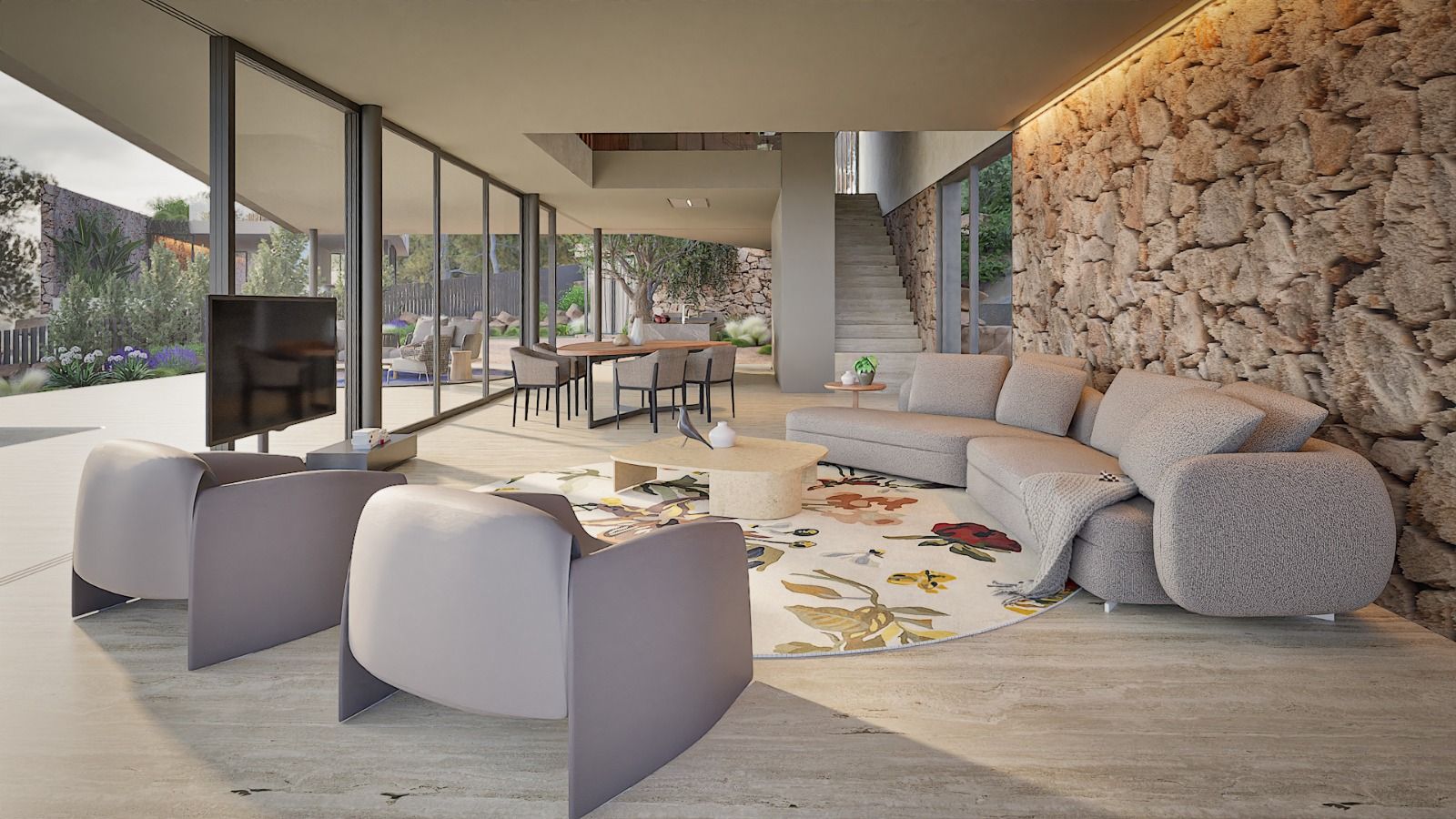 Villa with sea views in Dénia, San Nicolas area.