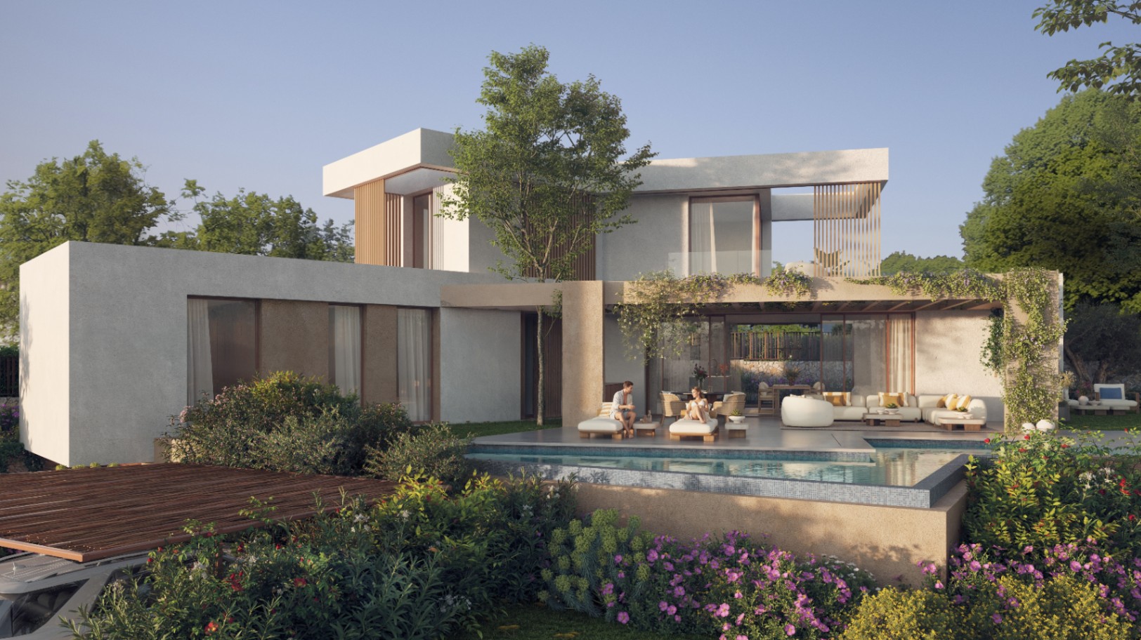 Modern nybyggd villa i Dénia – Montgó med privat pool, minimalistisk design och öppen utsikt