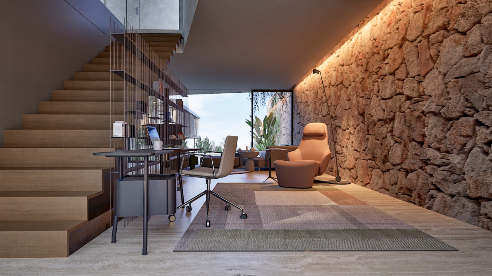 Villa moderne au design contemporain avec piscine privée, vues panoramiques sur la mer et à 700 m de la plage.