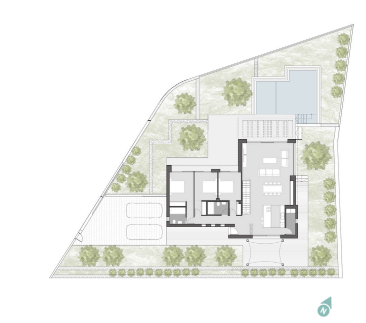 Villa de design contemporain avec vues dégagées et piscine à débordement sur le Montgó, Dénia