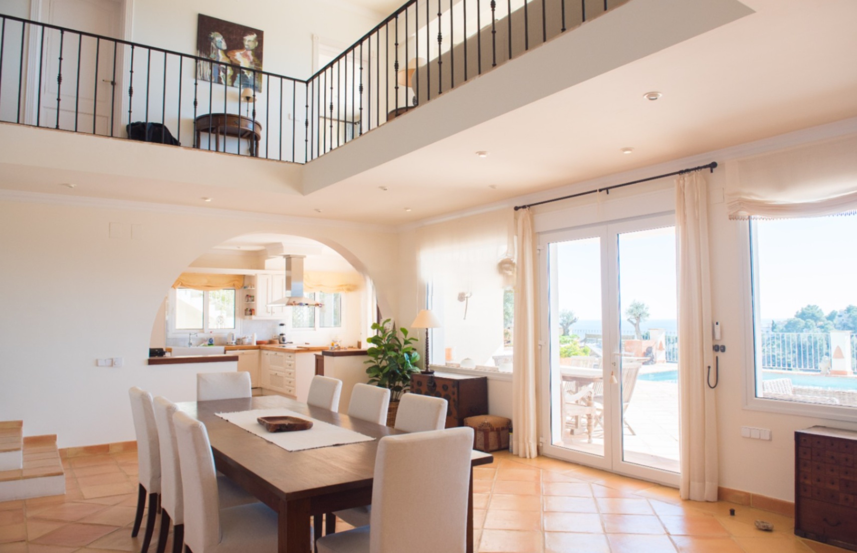 Villa méditerranéenne exclusive avec des vues imprenables sur la mer à Moraira