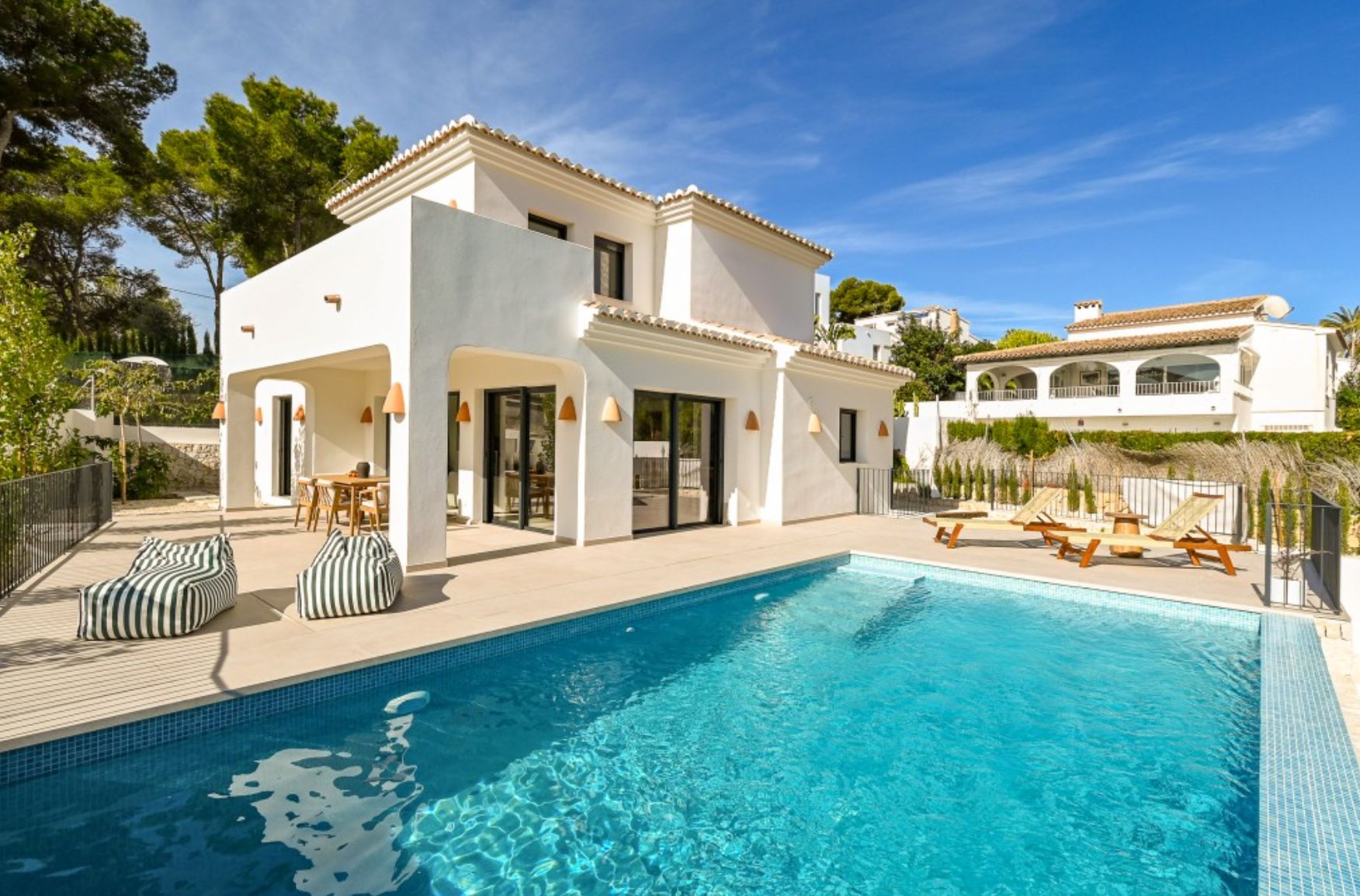 Villa neuve avec vue sur la mer à El Portet, Moraira | Design durable et luxe méditerranéen