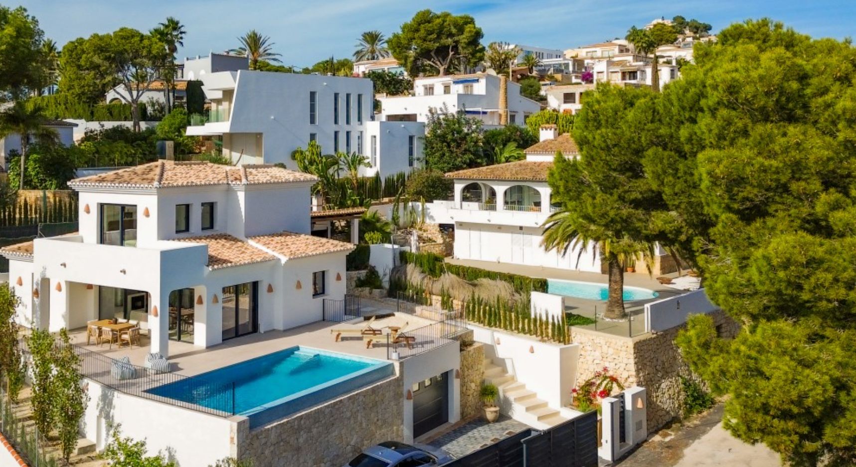 Villa neuve avec vue sur la mer à El Portet, Moraira | Design durable et luxe méditerranéen