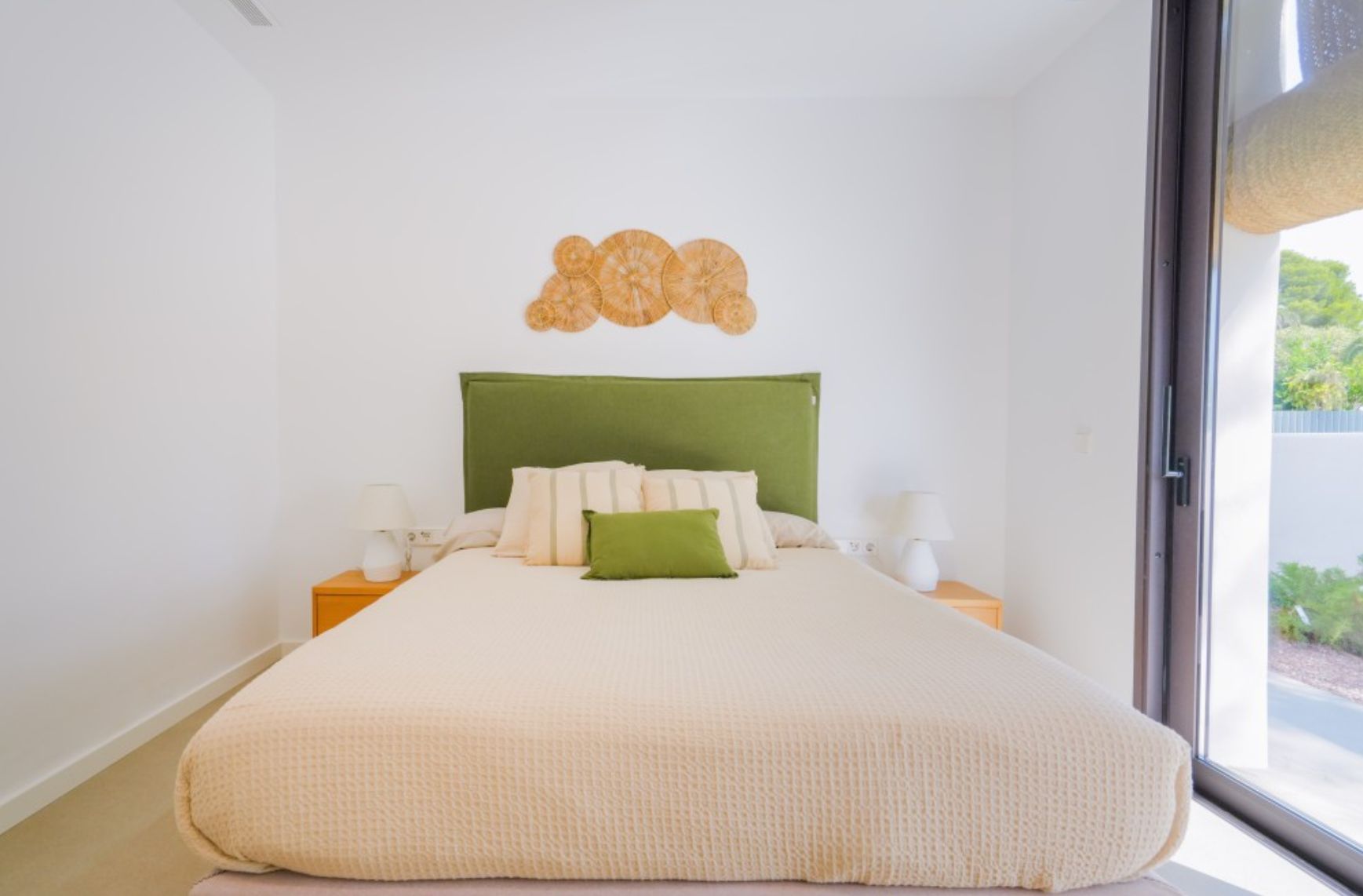 Villa ibicenca neuve avec vue sur la mer à Moraira