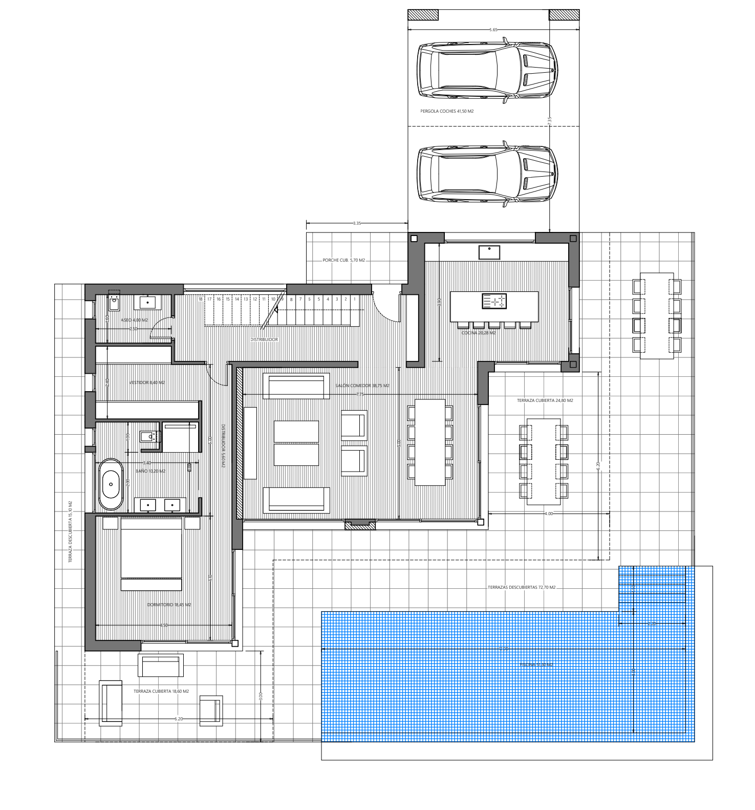 Moderne nybygg villa i Dénia med havutsikt og utsikt over Montgó