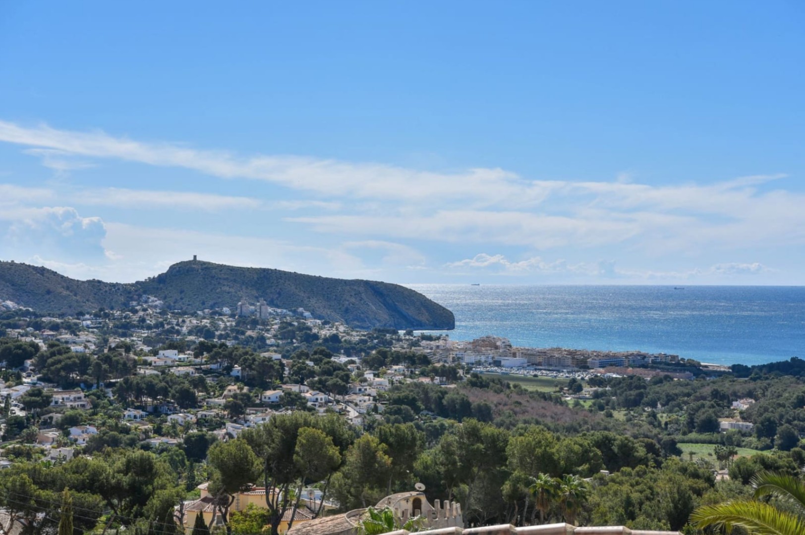 Willa luksusowa z panoramicznym widokiem na morze w jednej z najbardziej ekskluzywnych okolic Moraira.