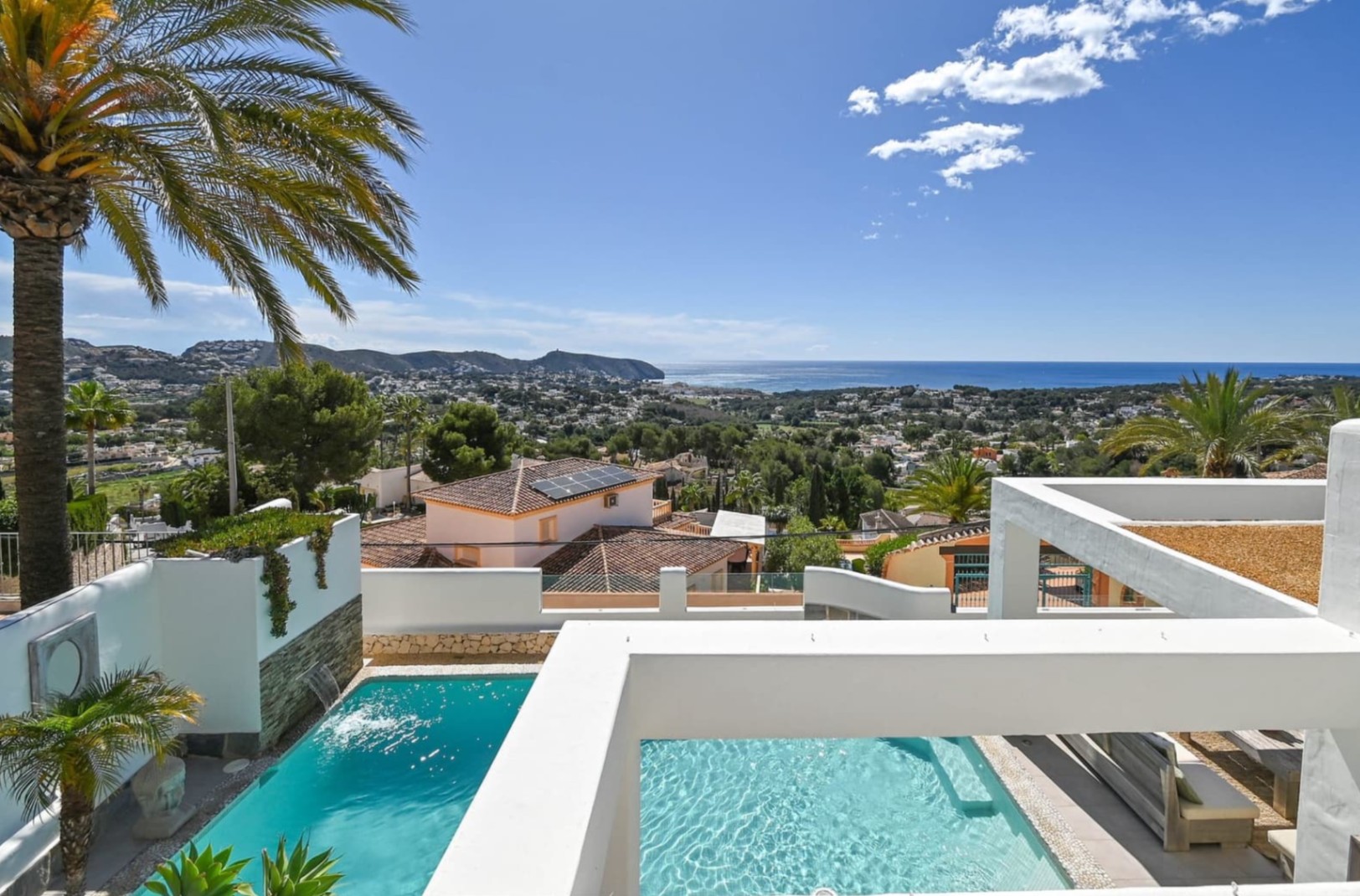 Willa luksusowa z panoramicznym widokiem na morze w jednej z najbardziej ekskluzywnych okolic Moraira.