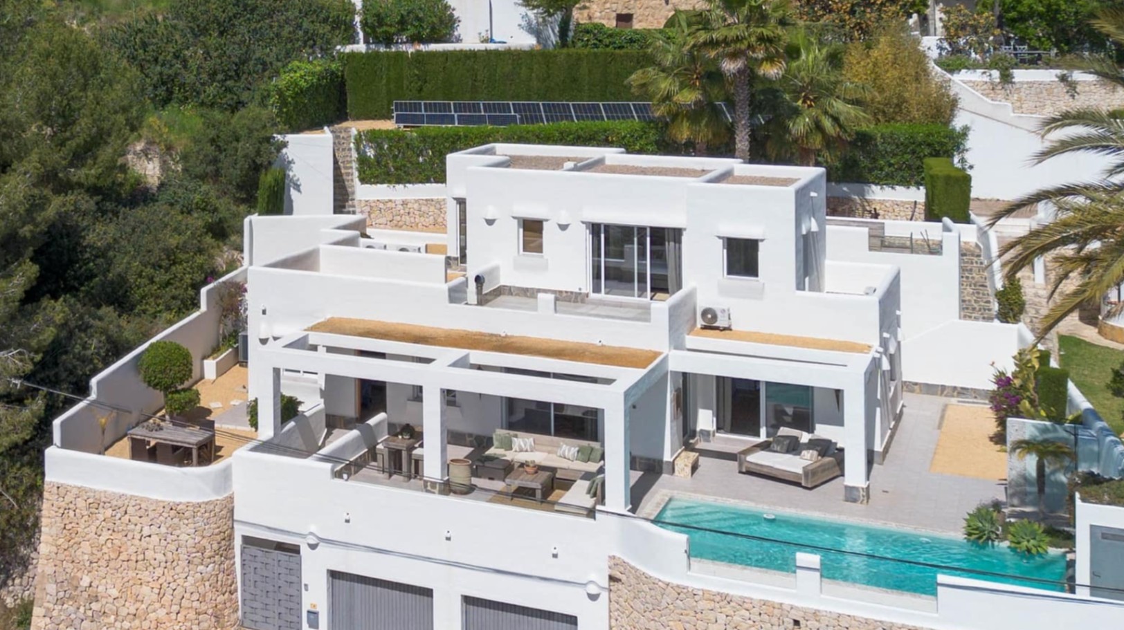 Willa luksusowa z panoramicznym widokiem na morze w jednej z najbardziej ekskluzywnych okolic Moraira.