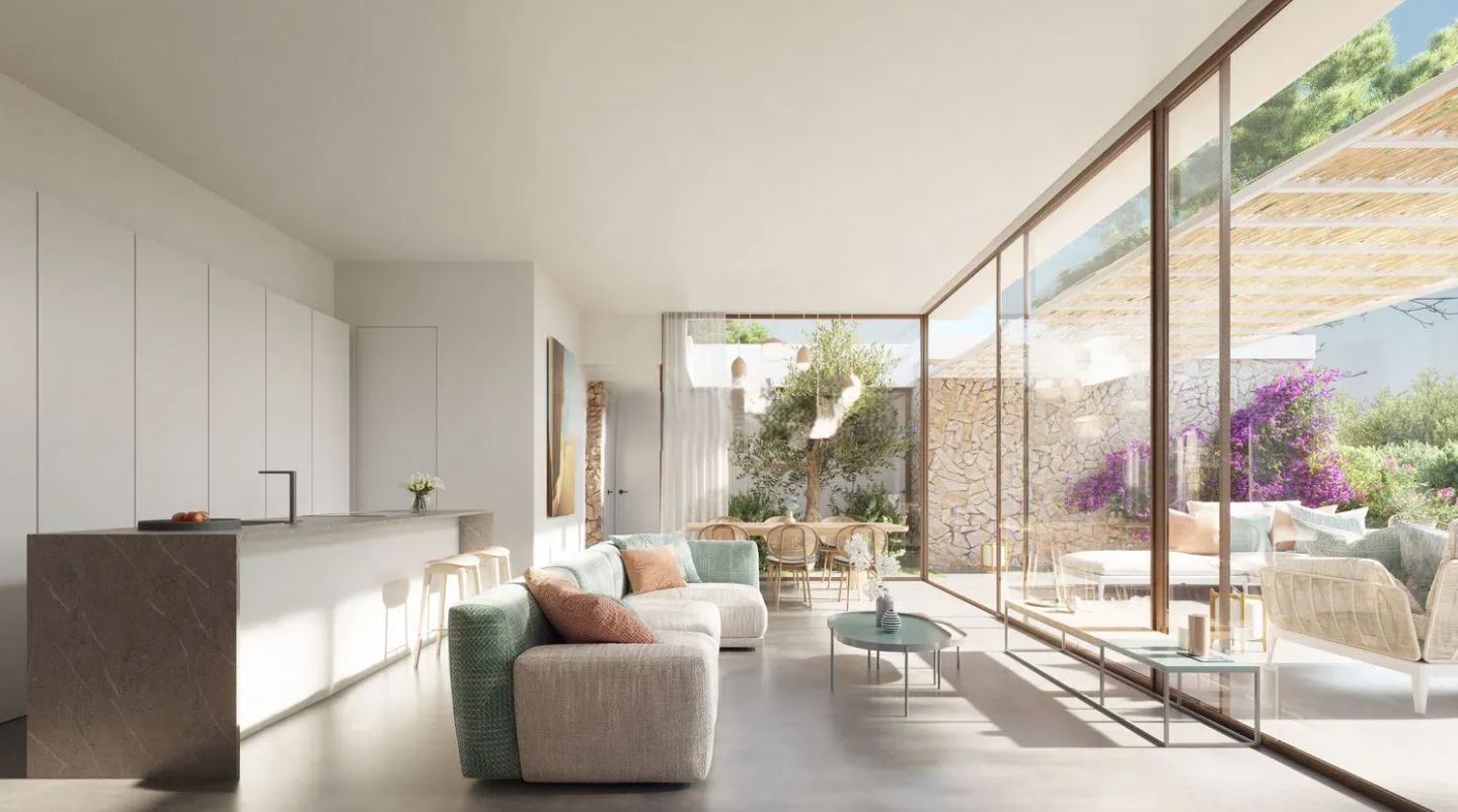 Villa moderne de plain-pied avec piscine privée