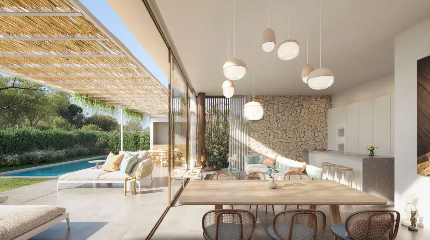 Villa moderne de plain-pied avec piscine privée