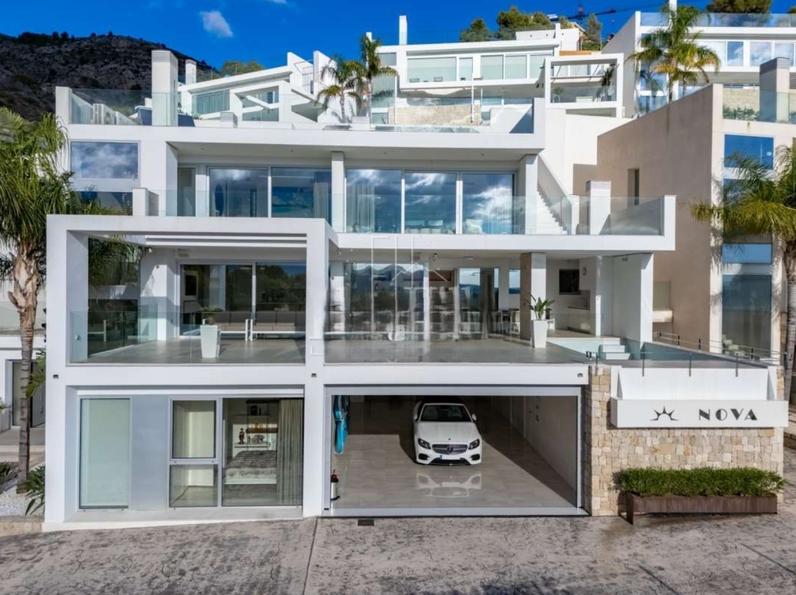 Villa de luxe à Altea de Sierra avec vue sur la mer