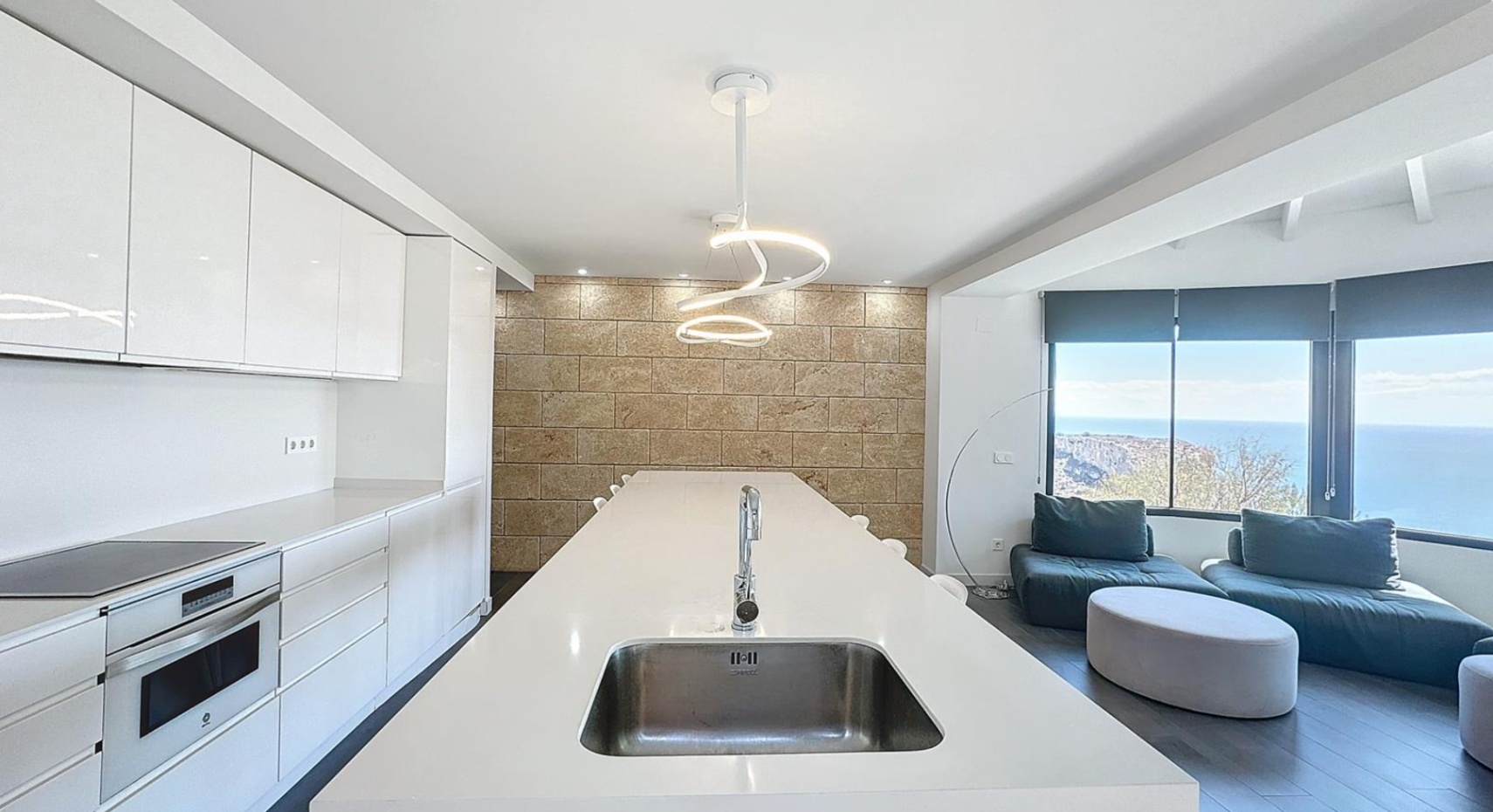 Villa med havutsikt i Moraira-området