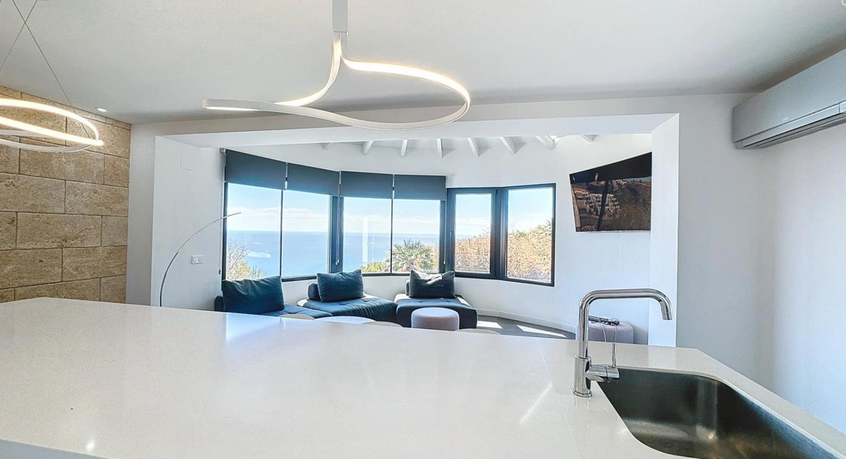 Villa med havutsikt i Moraira-området