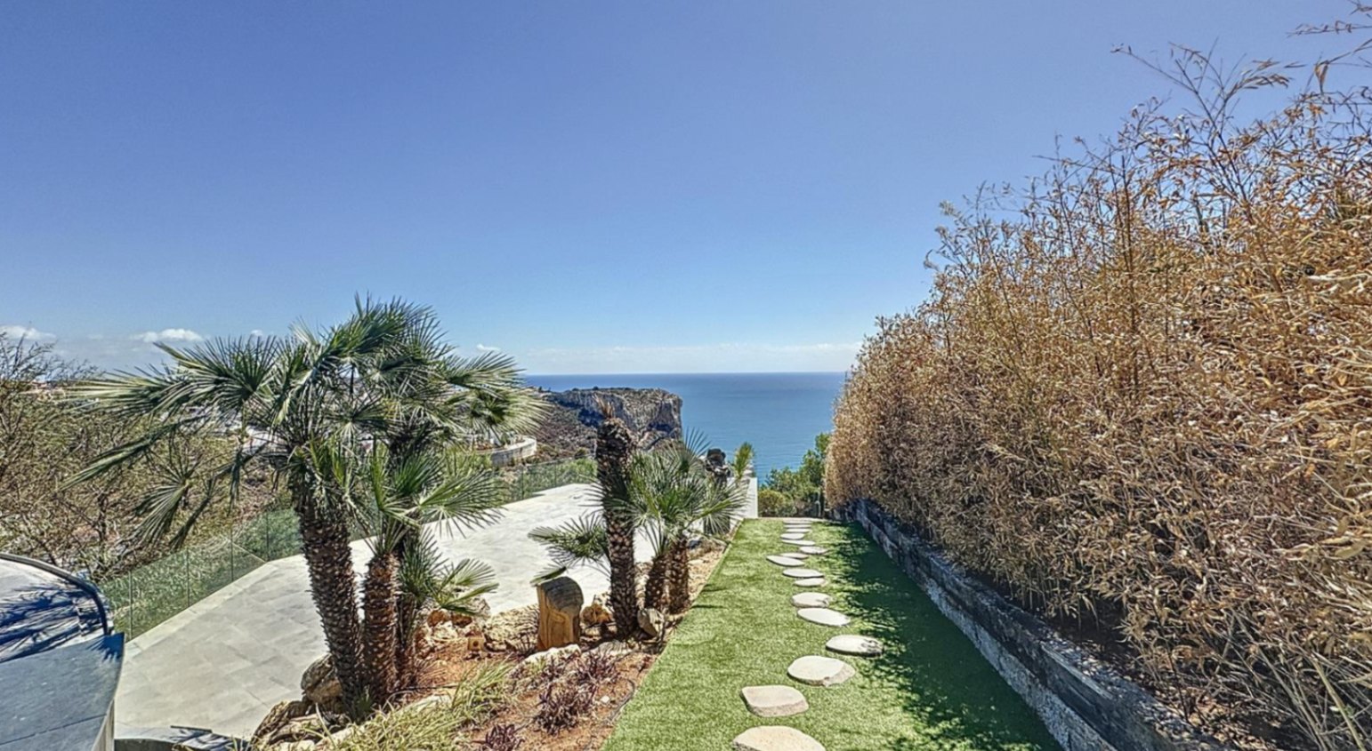 Villa med havutsikt i Moraira-området