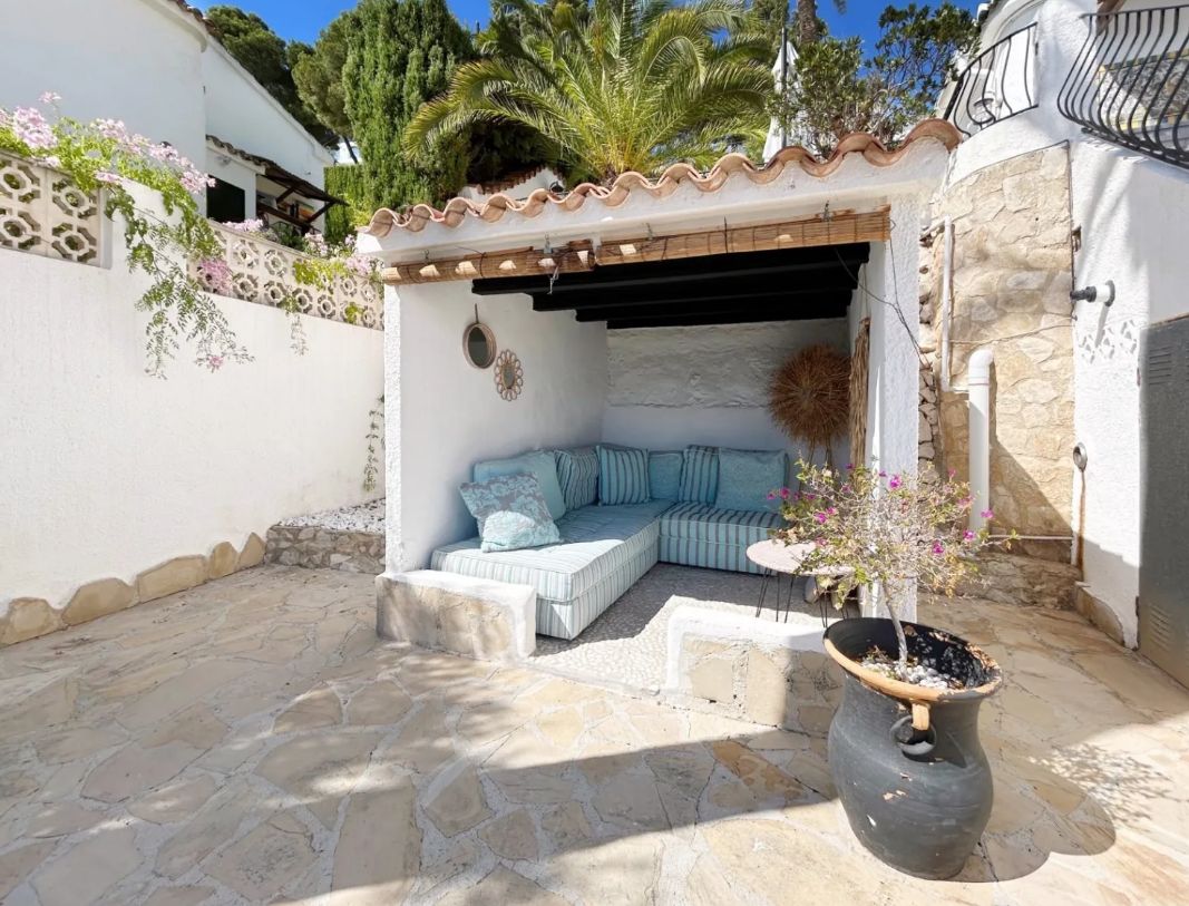 Villa avec vue panoramique sur la mer à Benimeit.