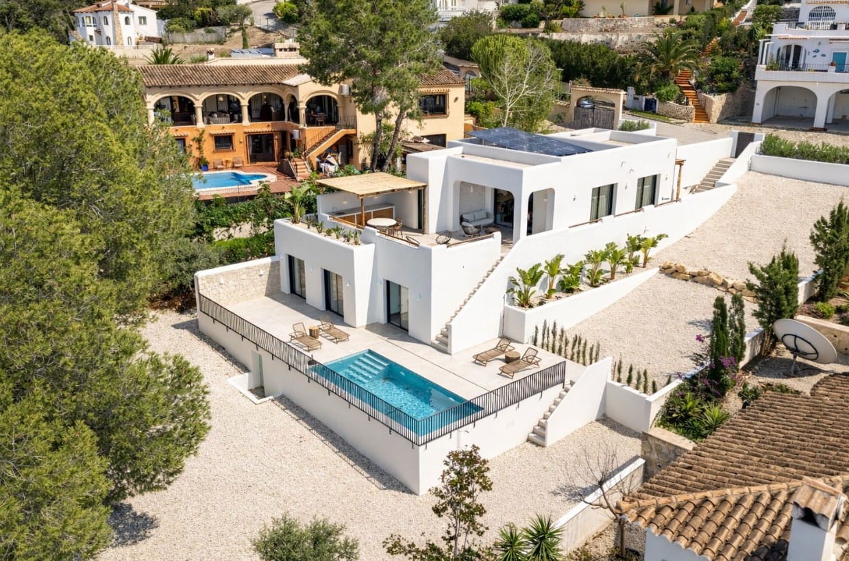 CP1193 - Villa de luxe de style ibicain à Benissa