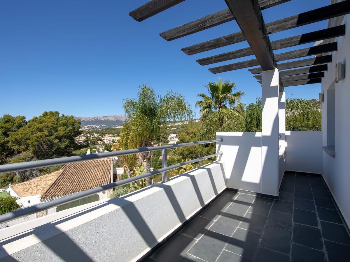 villa moderne avec vue sur la mer à La Fustera, Benissa Costa