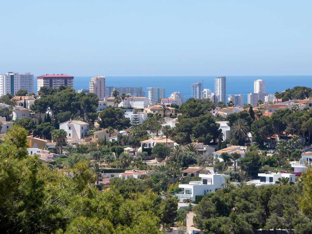 villa moderne avec vue sur la mer à La Fustera, Benissa Costa
