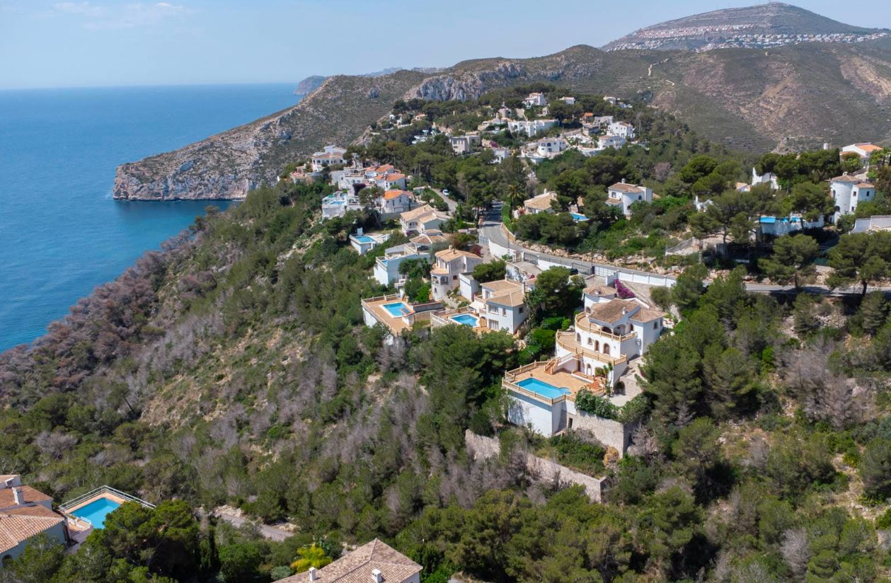 Terrain avec vue sur la mer à Jávea