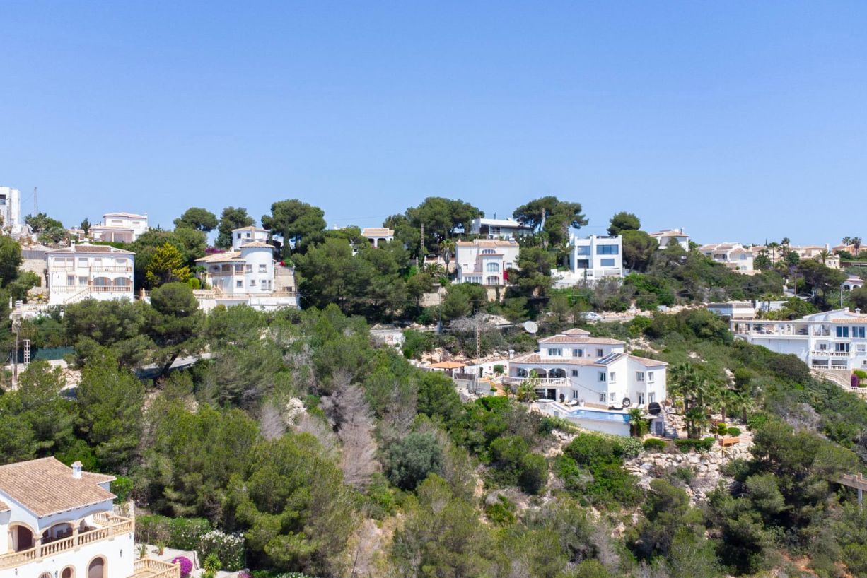 Terrain avec vue sur la mer à Jávea