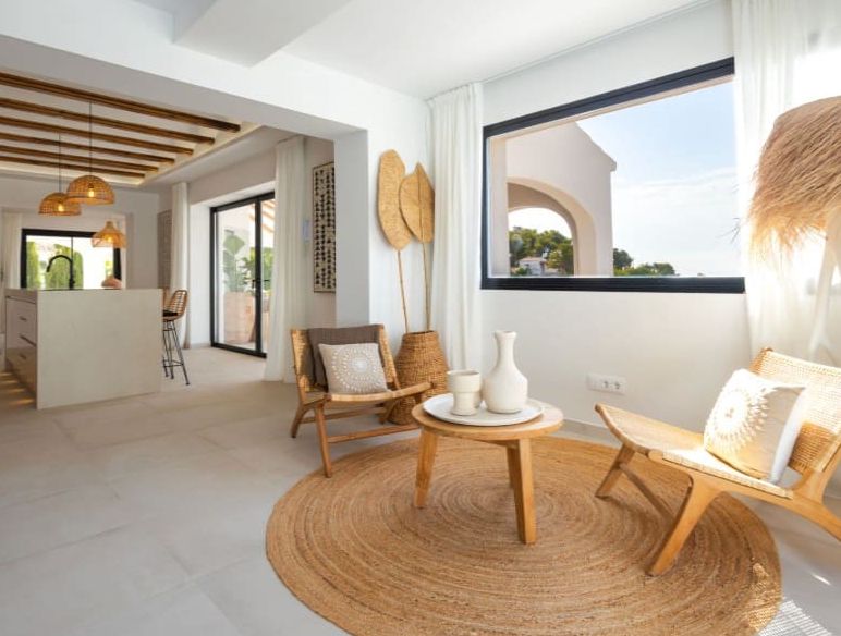 Lyxvilla med havsutsikt i Granadella, Jávea