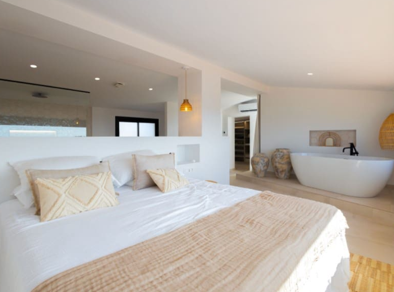 Lyxvilla med havsutsikt i Granadella, Jávea