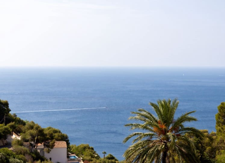 Lyxvilla med havsutsikt i Granadella, Jávea
