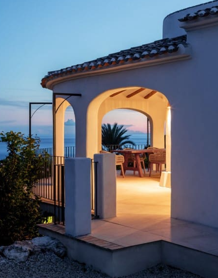 Lyxvilla med havsutsikt i Granadella, Jávea