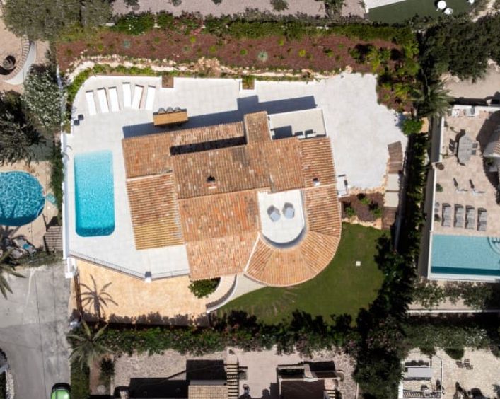 Lyxvilla med havsutsikt i Granadella, Jávea