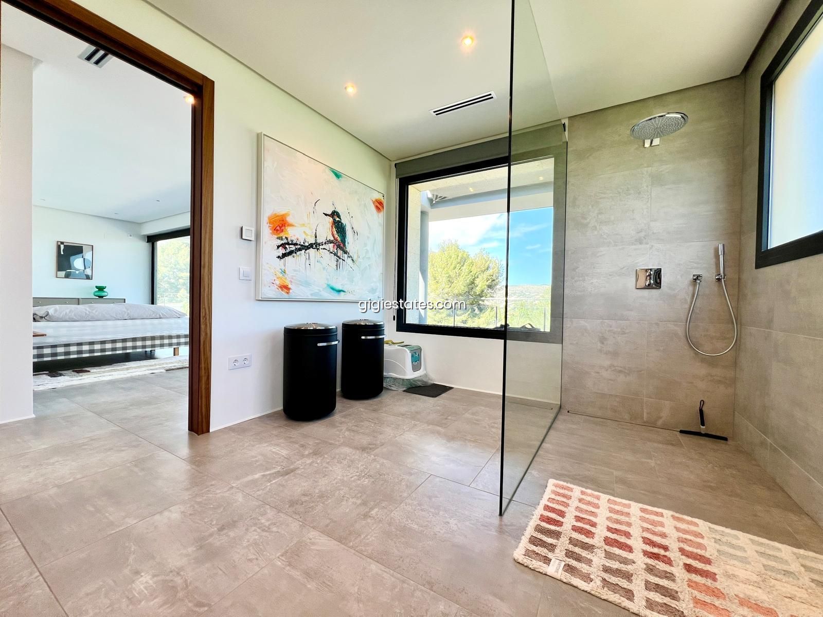 Villa de luxe contemporaine avec vue panoramique sur la mer à Jávea