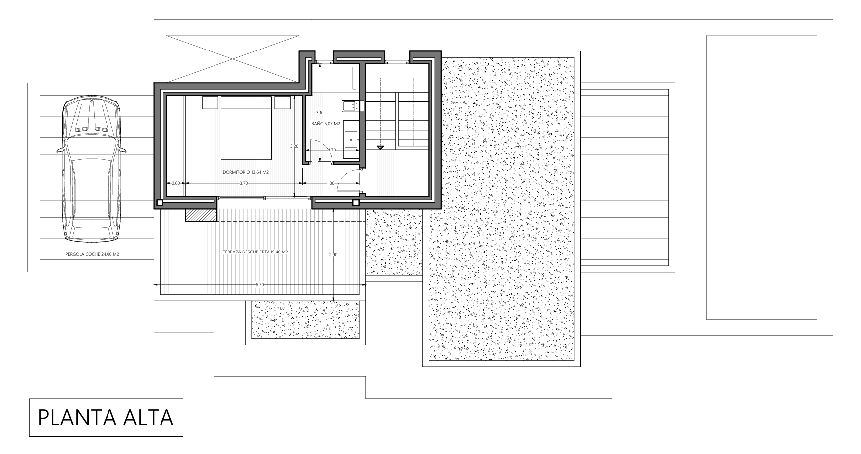 Villa moderne avec 4 chambres, piscine et jardin à Dénia