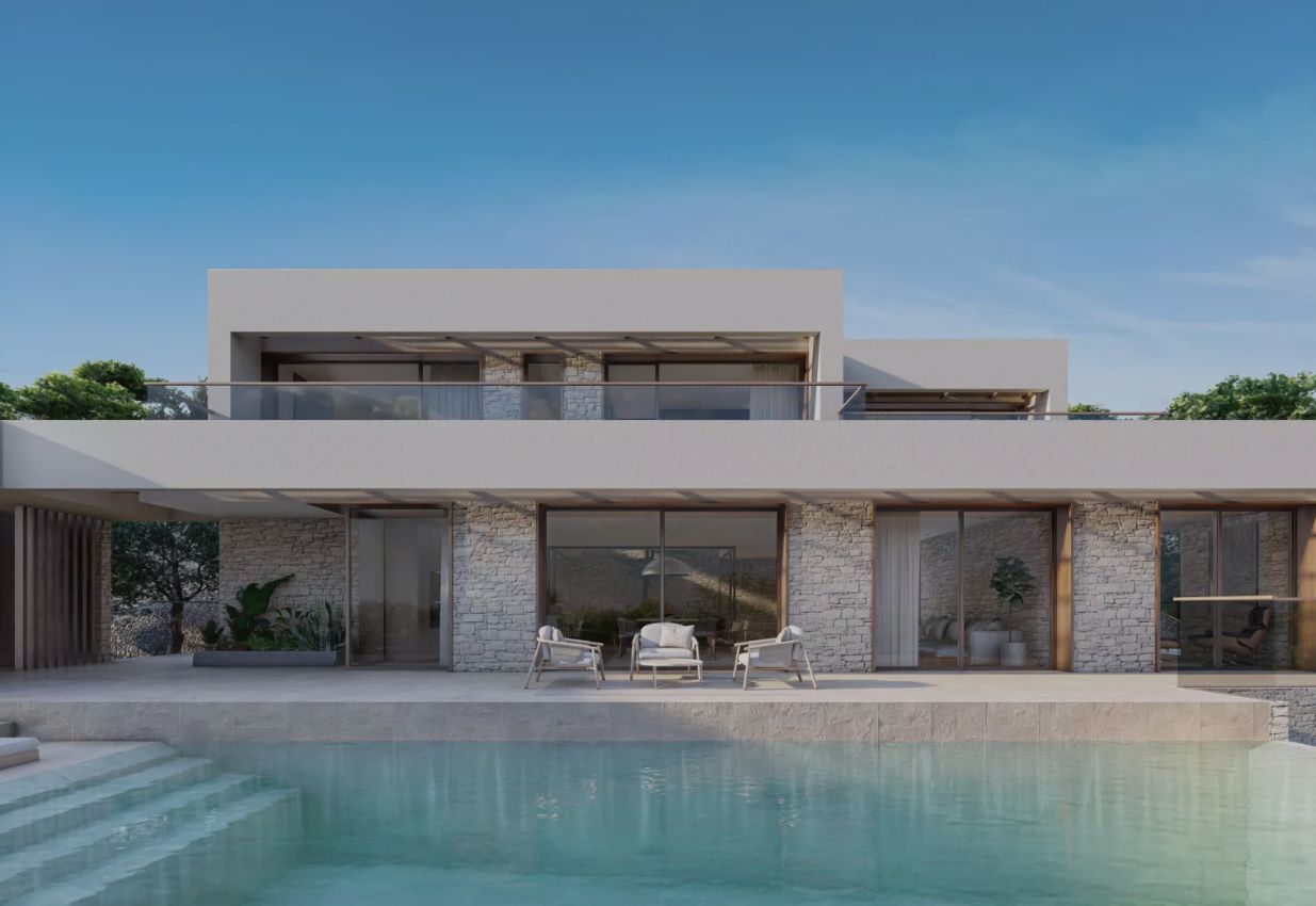 Villa contemporaine exclusive avec essence méditerranéenne près du Montgó, Jávea