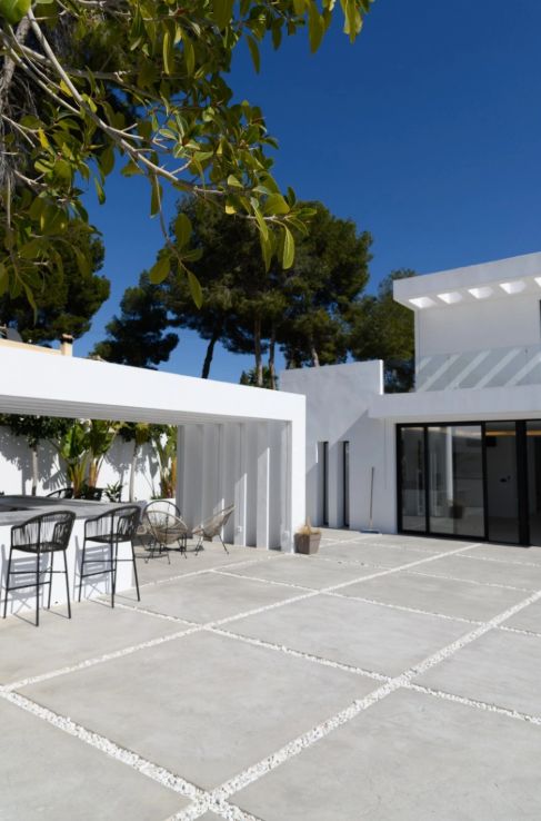 Villa neuve avec vue sur la mer et piscine avec jacuzzi à Moraira