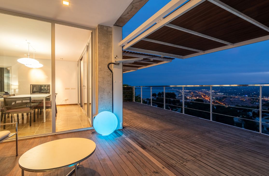 Villa design à La Corona, Jávea, avec vue sur la mer