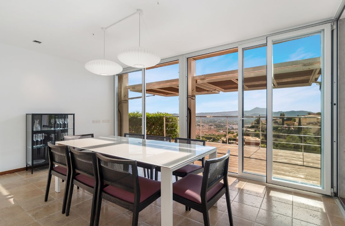 Villa design à La Corona, Jávea, avec vue sur la mer