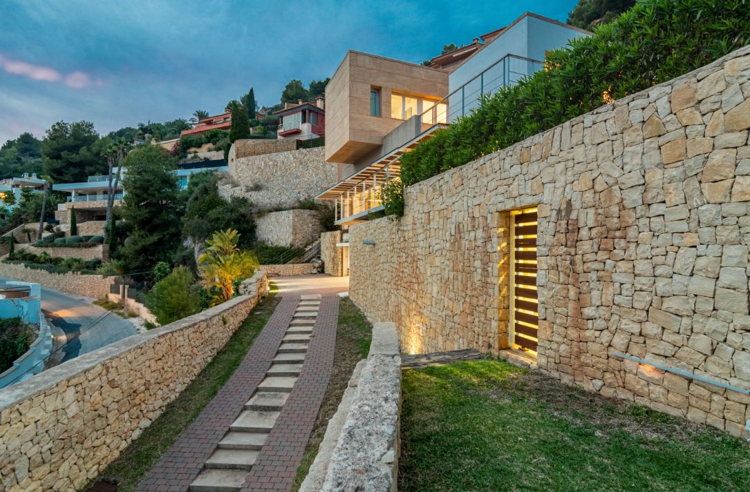 Villa design à La Corona, Jávea, avec vue sur la mer