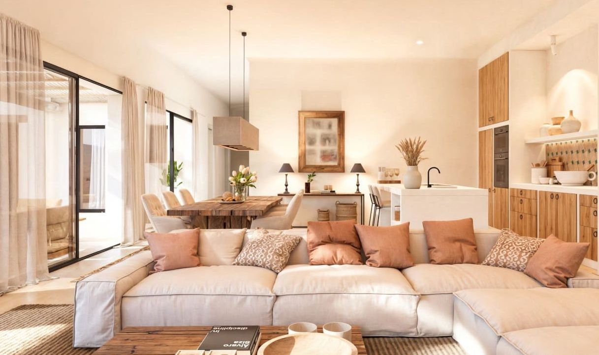 Villa de luxe neuve à Jávea, avec vues panoramiques et appartement indépendant.