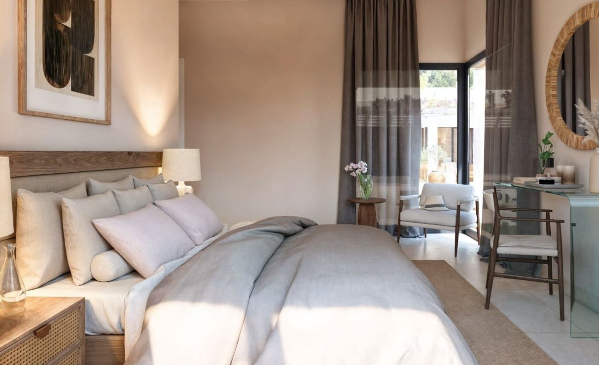 Villa de luxe neuve à Jávea, avec vues panoramiques et appartement indépendant.
