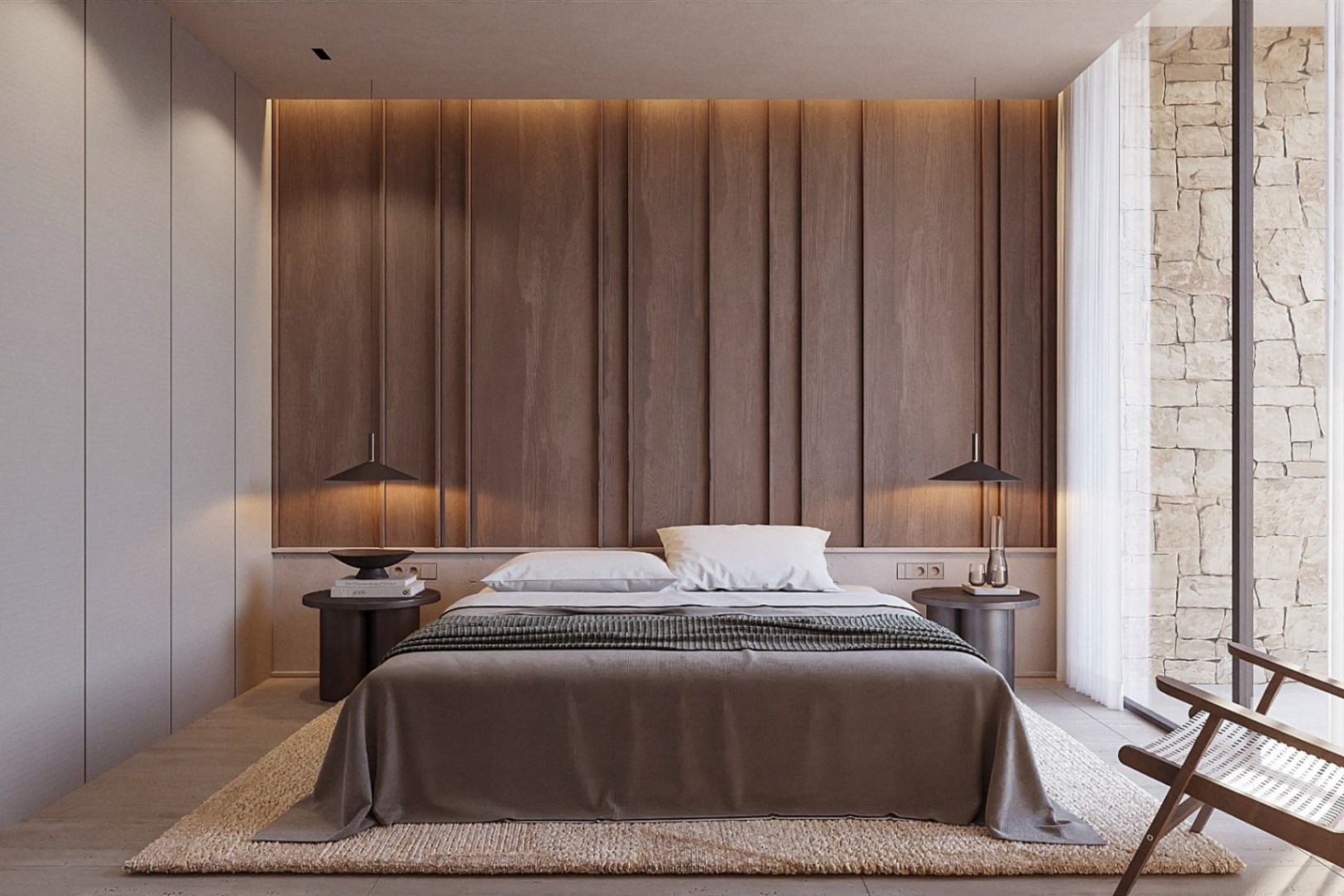 Nybyggd villa i Moraira med modern design, öppen utsikt och privat pool.