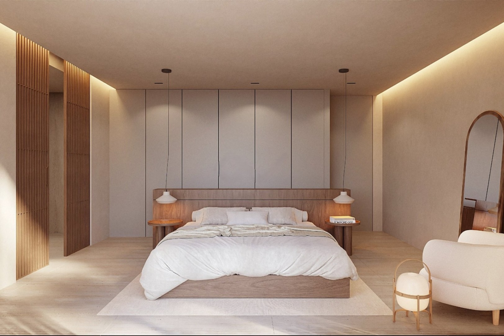 Nybyggd villa i Moraira med modern design, öppen utsikt och privat pool.