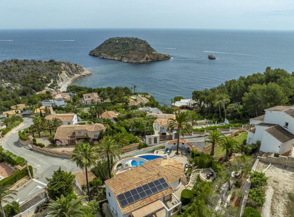 Villa méditerranéenne avec vue sur la mer à quelques pas de La Barraca, Jávea