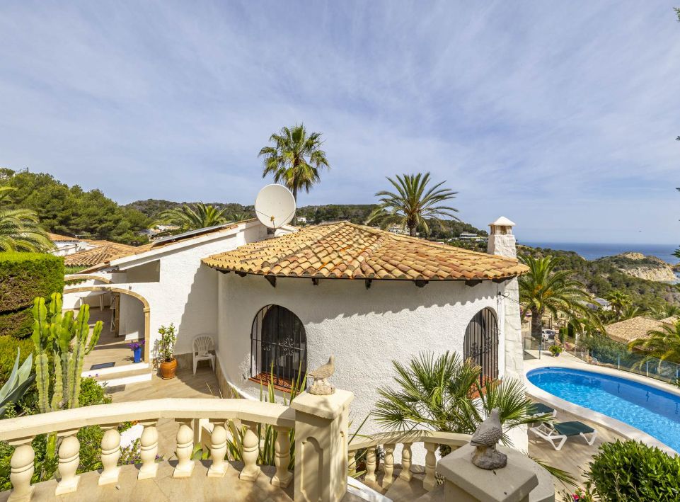 Villa méditerranéenne avec vue sur la mer à quelques pas de La Barraca, Jávea