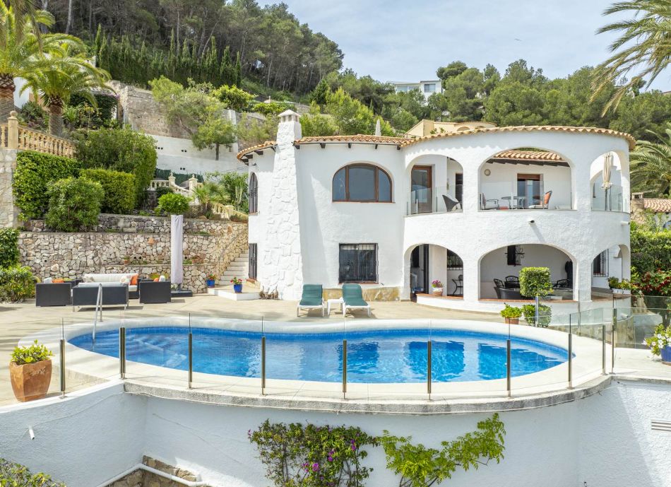 Villa méditerranéenne avec vue sur la mer à quelques pas de La Barraca, Jávea