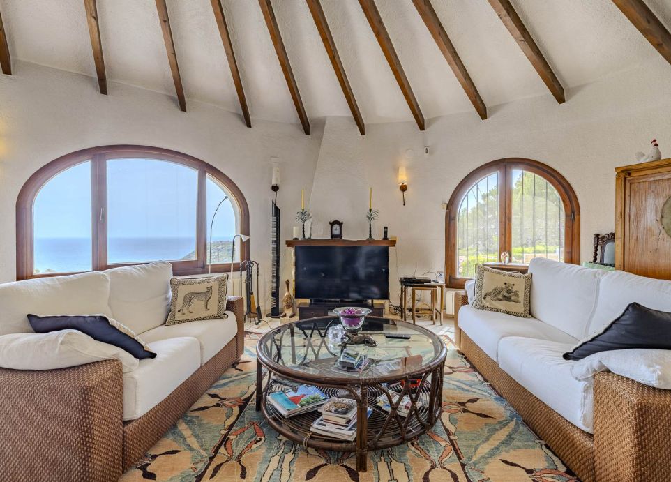 Villa méditerranéenne avec vue sur la mer à quelques pas de La Barraca, Jávea