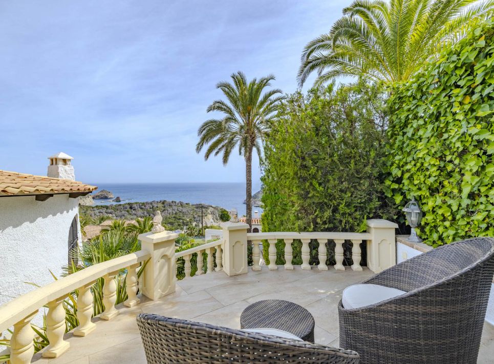 Villa méditerranéenne avec vue sur la mer à quelques pas de La Barraca, Jávea