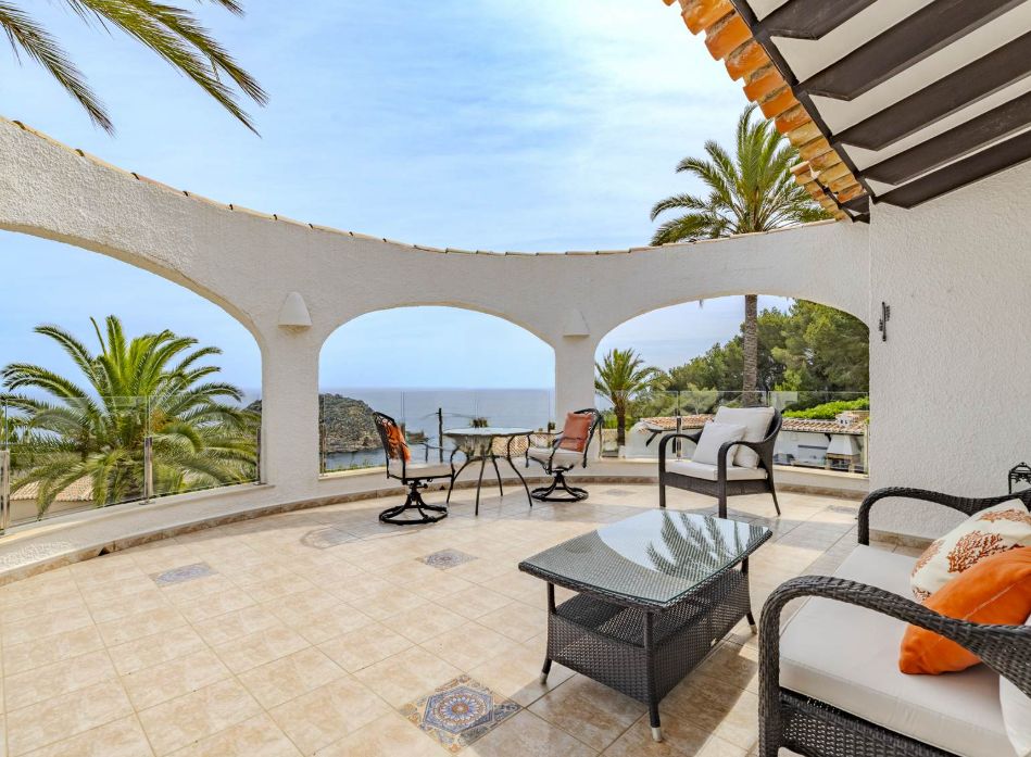 Villa méditerranéenne avec vue sur la mer à quelques pas de La Barraca, Jávea