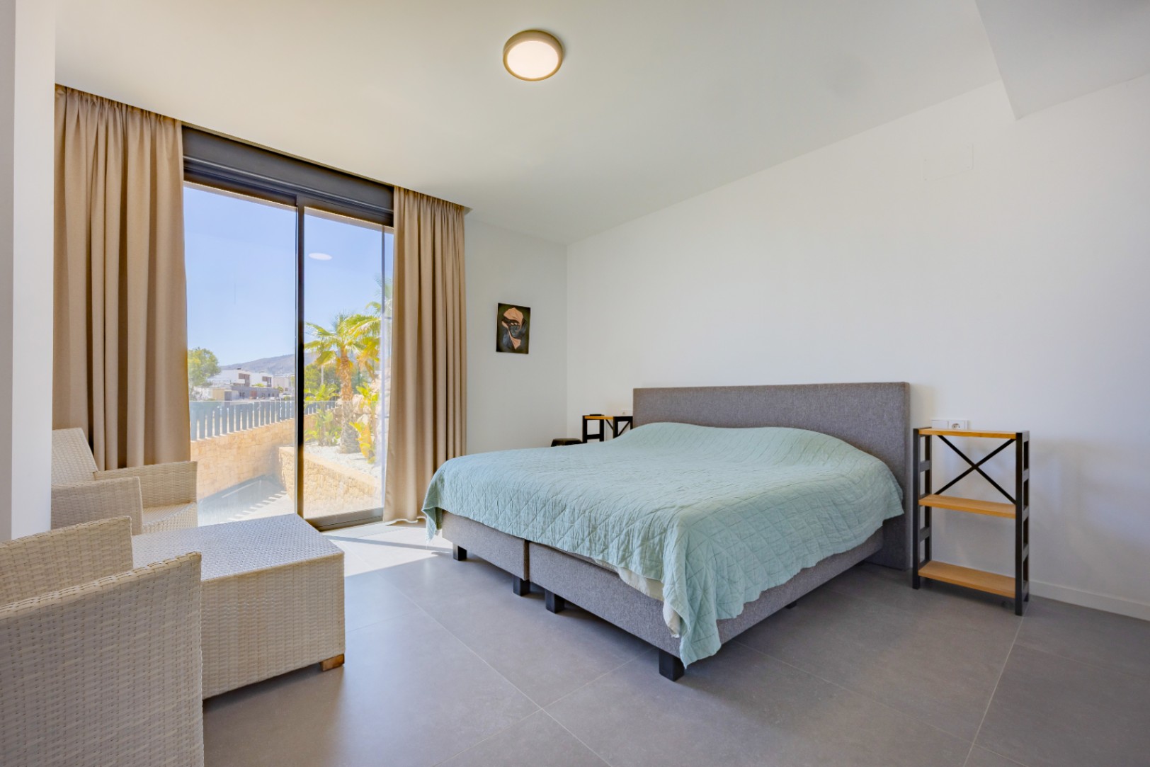 Luxe villa met panoramisch uitzicht op de skyline van Benidorm