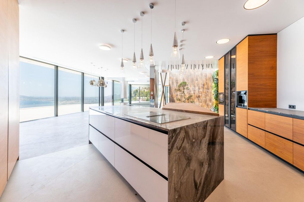 Luxury villa in Altea Hills with sea views, pool, and wellness area.
