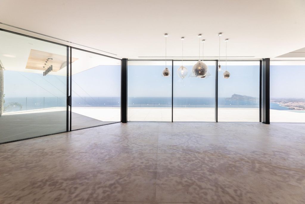 Luxury villa in Altea Hills with sea views, pool, and wellness area.