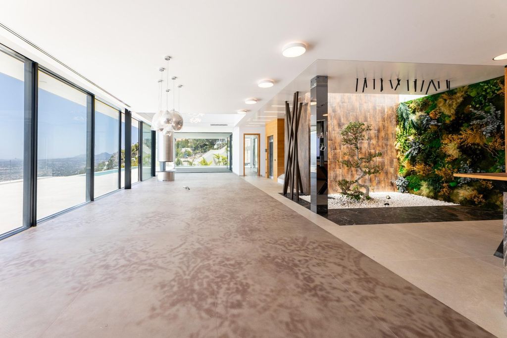 Luxury villa in Altea Hills with sea views, pool, and wellness area.